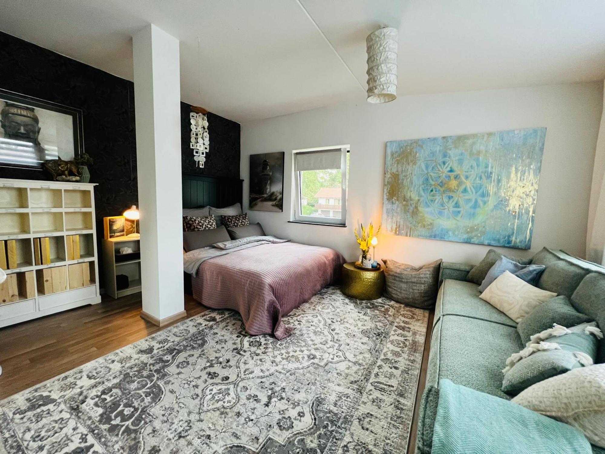 Ferienwohnung Schlafen Im Atelier - Einzigartiges Gaestezimmer Am Ammersee Schondorf am Ammersee Exterior foto